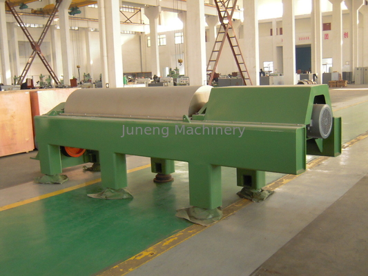 Electric Scroll Discharge Decanter Centrifuge Juneng Three Phase For Starch